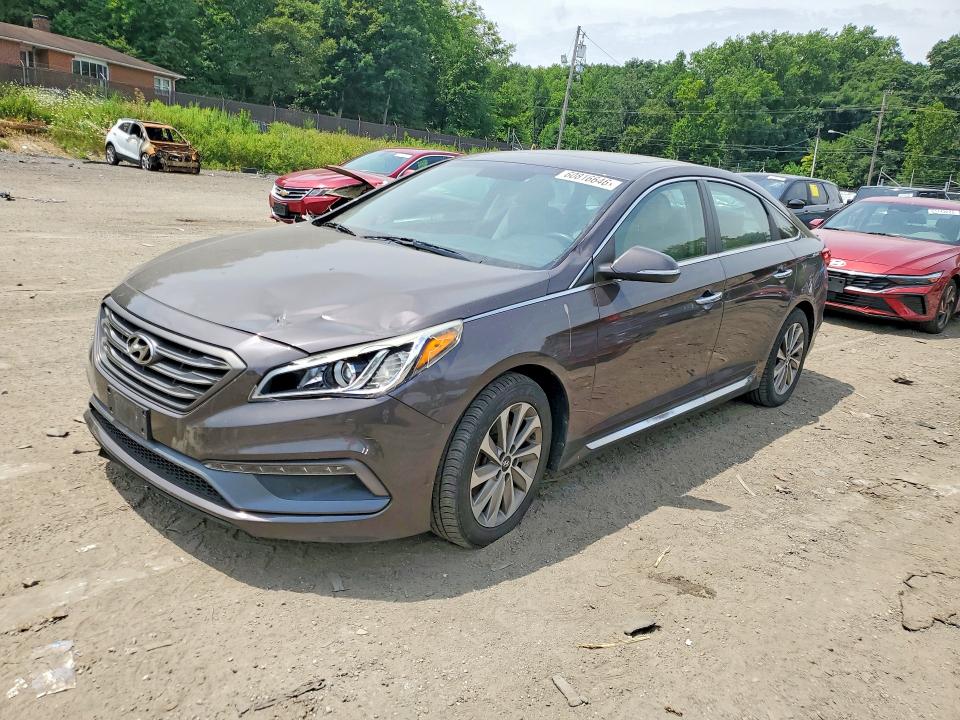Фото 1 с аукциона – 2016 HYUNDAI SONATA с VIN 5NPE34AF2GH423375