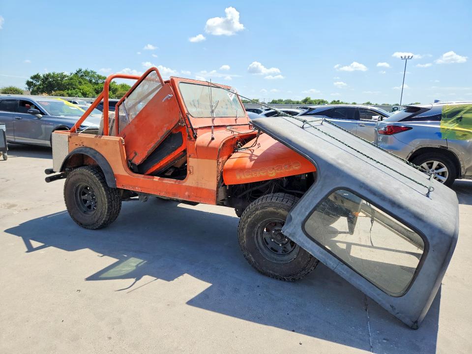Photo 4 from auction – 1977 JEEP CJ5 CJ6 CJ7 UNIVE with VIN J8A93EA057950