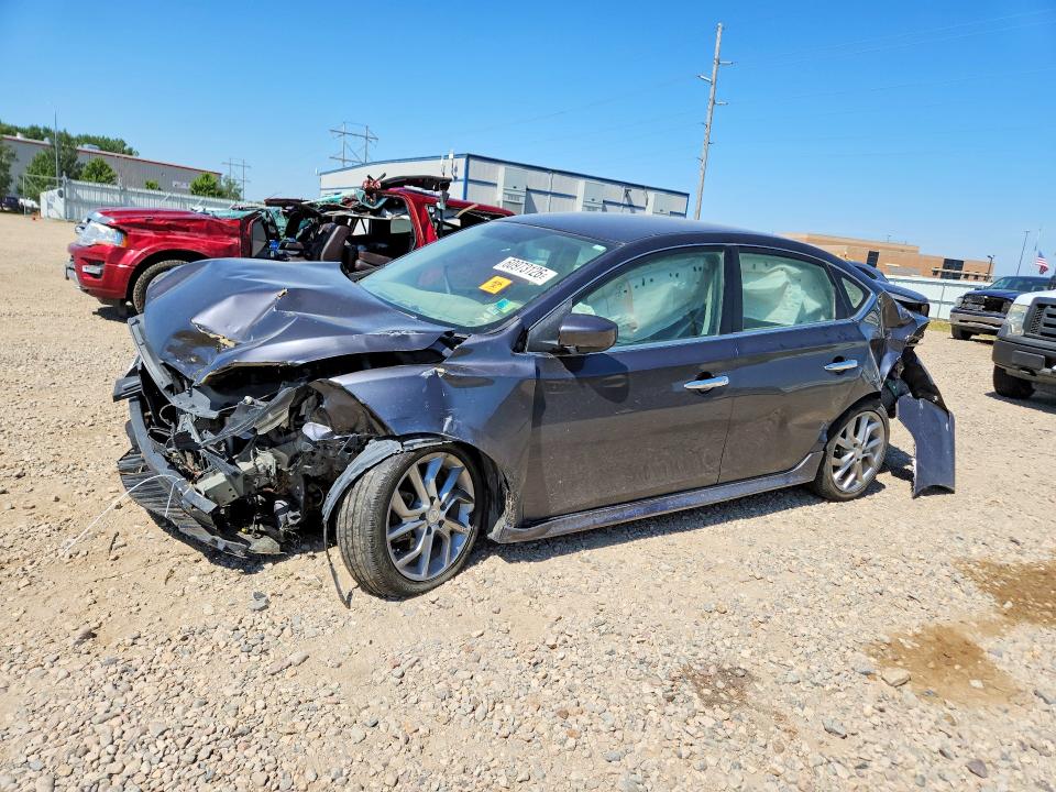 NISSAN SENTRA 2014 with VIN 3N1AB7AP1EY312802 - Photo from auction