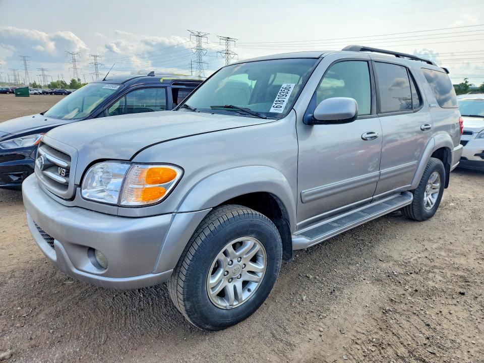 TOYOTA SEQUOIA 2003 with VIN 5TDBT48A03S193336 - Photo from auction