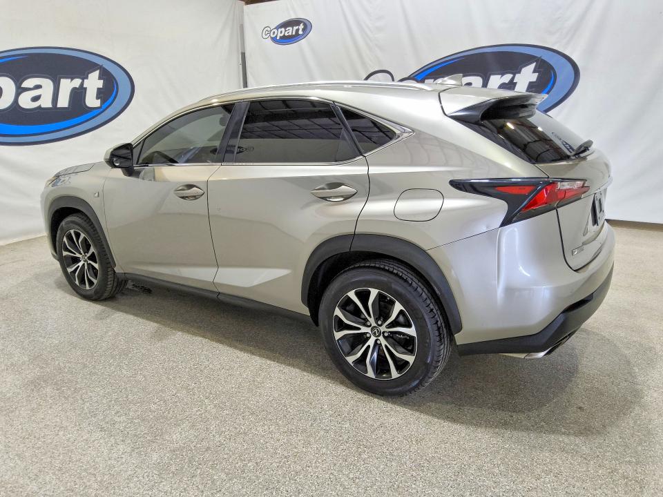 Photo 2 from auction – 2017 LEXUS NX with VIN JTJYARBZ3H2050758