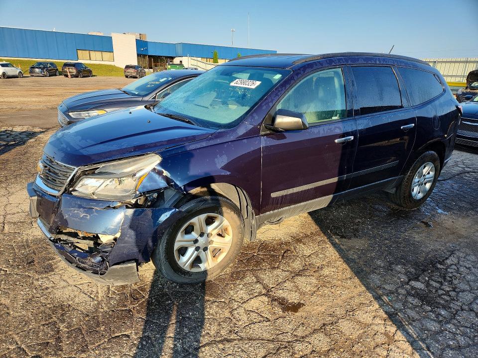 CHEVROLET TRAVERSE 2017 with VIN 1GNKRFEDXHJ203312 - Photo from auction