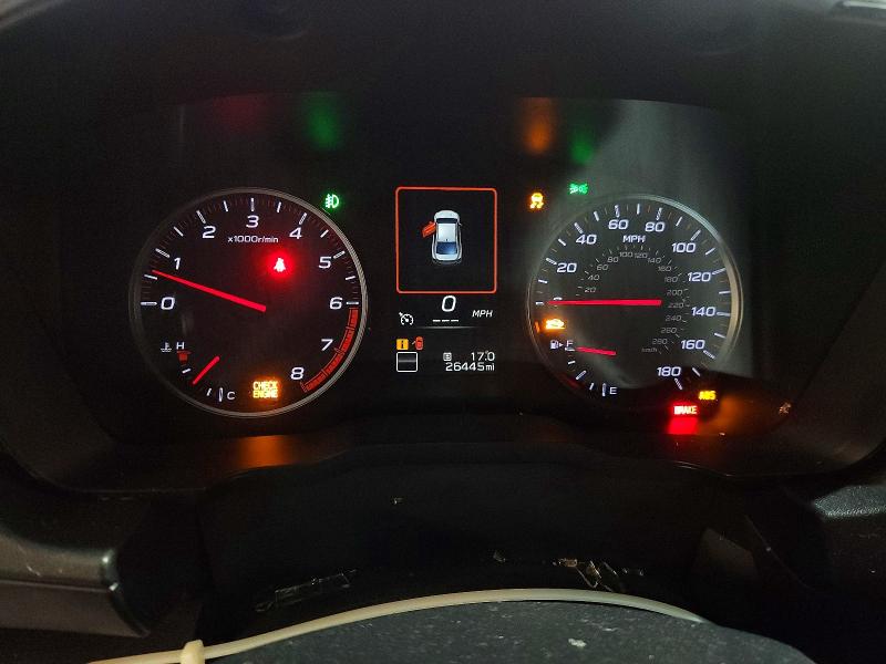 Photo 9 from auction – 2022 SUBARU WRX with VIN JF1VBAF66N9031926