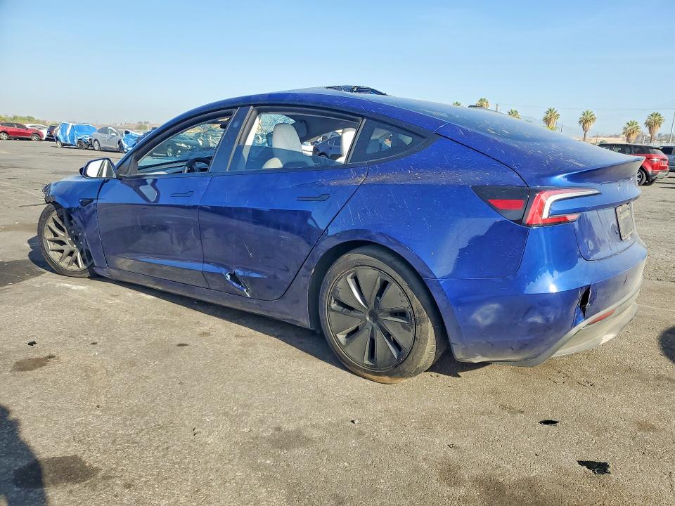 Photo 2 from auction – 2025 TESLA MODEL 3 with VIN 5YJ3E1EAXSF083138