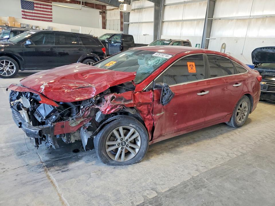 HYUNDAI SONATA 2015 with VIN 5NPE24AF5FH001554 - Photo from auction