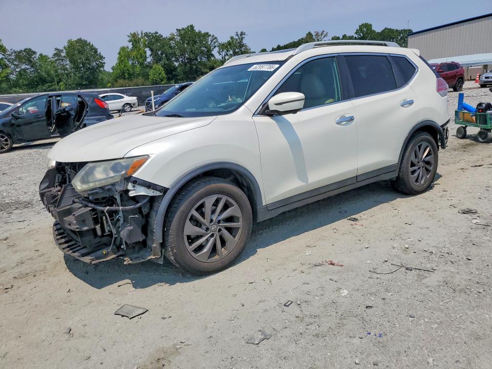 NISSAN ROGUE 2016 with VIN 5N1AT2MT7GC890805 - Photo from auction