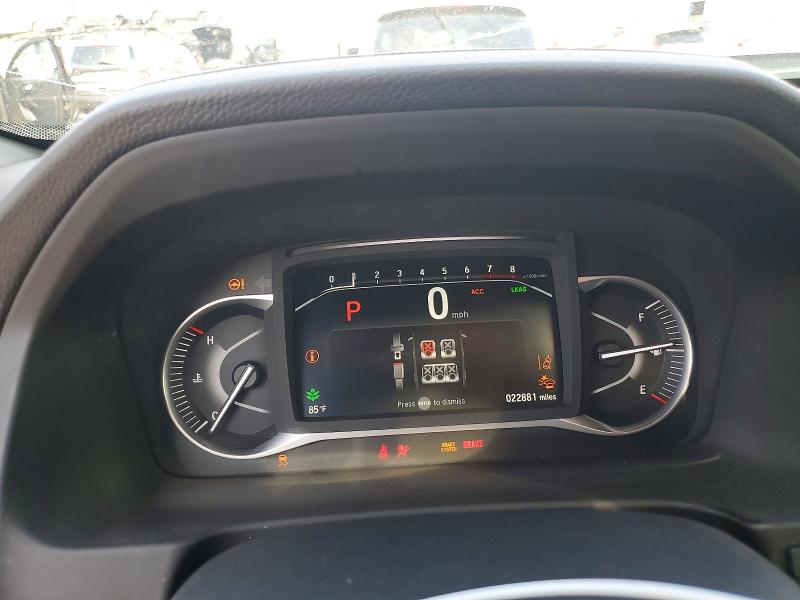 Photo 9 from auction – 2022 HONDA PASSPORT with VIN 5FNYF8H52NB030271