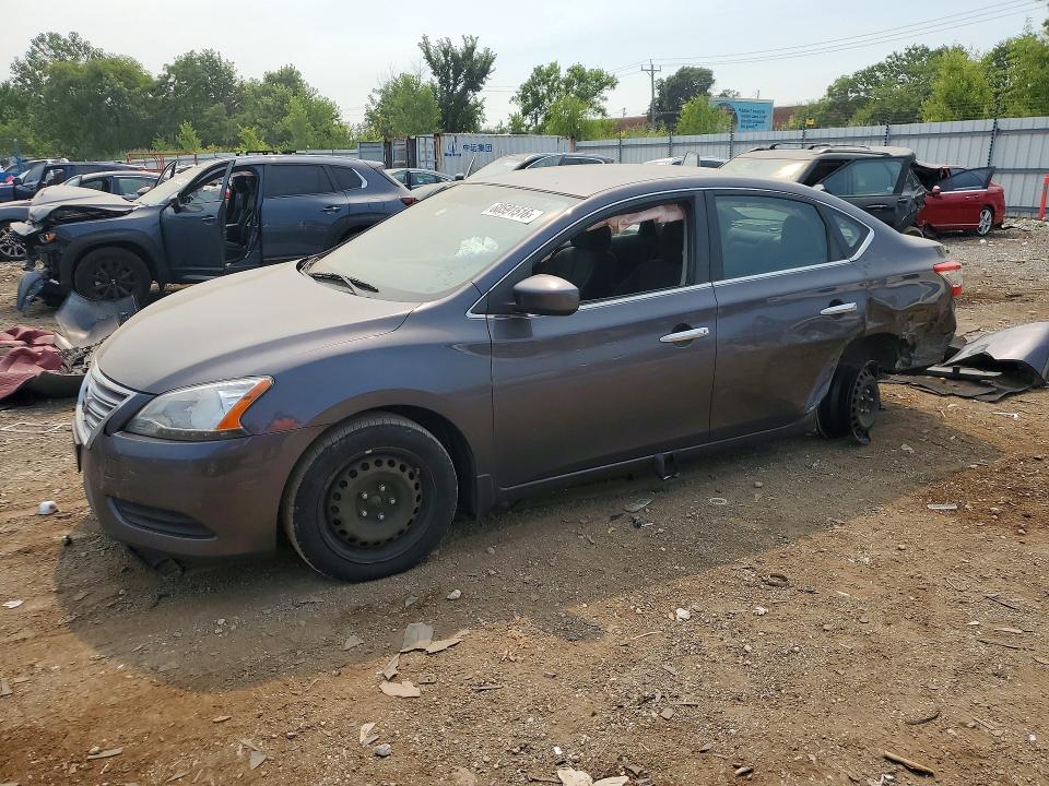 NISSAN SENTRA 2015 with VIN 3N1AB7AP4FY303660 - Photo from auction