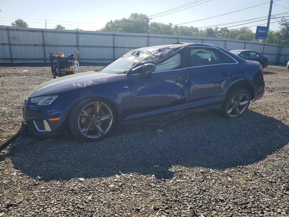 AUDI A4 2019 with VIN WAUDNAF41KA106292 - Photo from auction