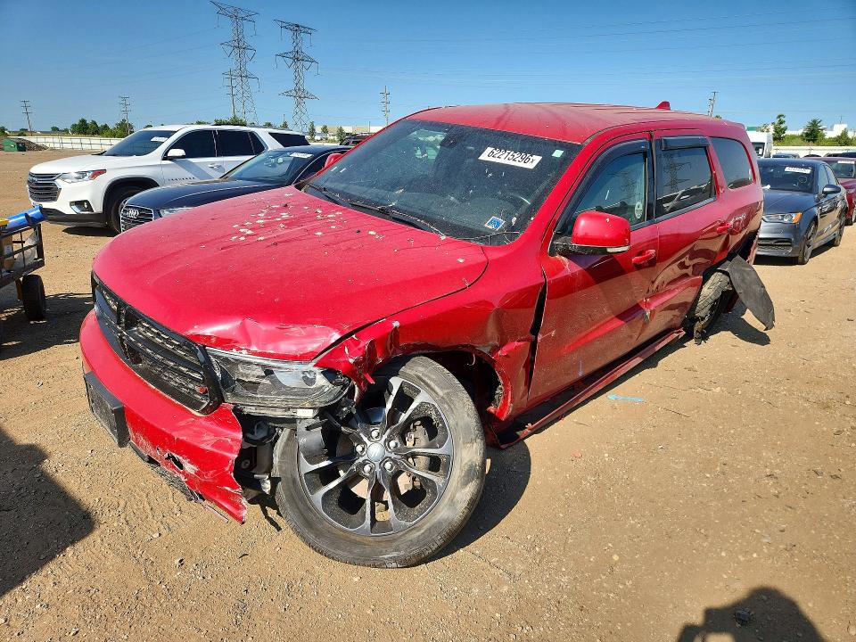 DODGE DURANGO 2017 with VIN 1C4RDJDG9HC921636 - Photo from auction