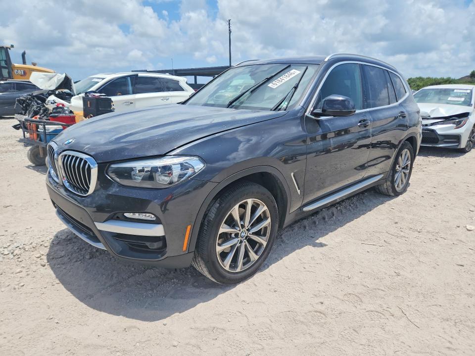 BMW X3 2019 with VIN 5UXTR7C55KLF33032 - Photo from auction