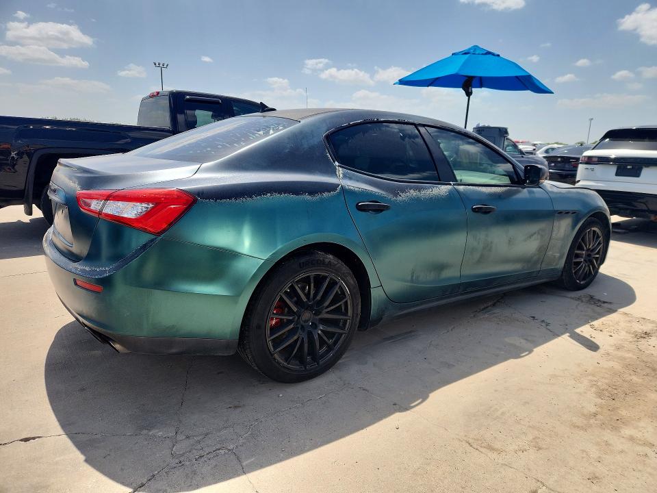 Photo 3 from auction – 2016 MASERATI GHIBLI with VIN ZAM57XSAXG1172116