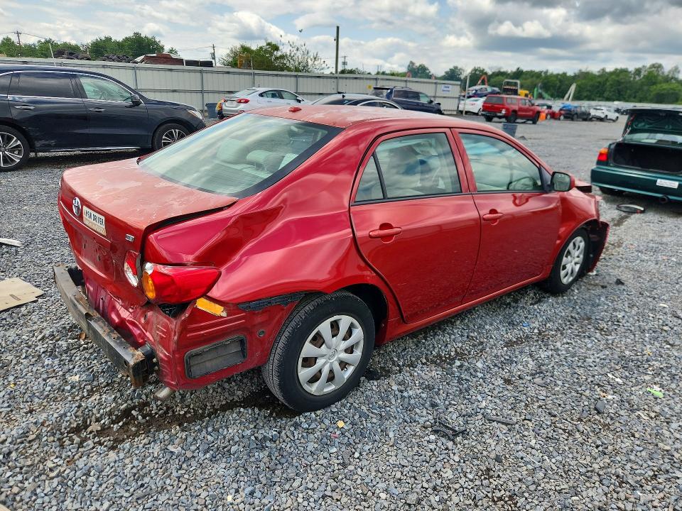 Photo 3 from auction – 2009 TOYOTA COROLLA with VIN JTDBL40E899083088
