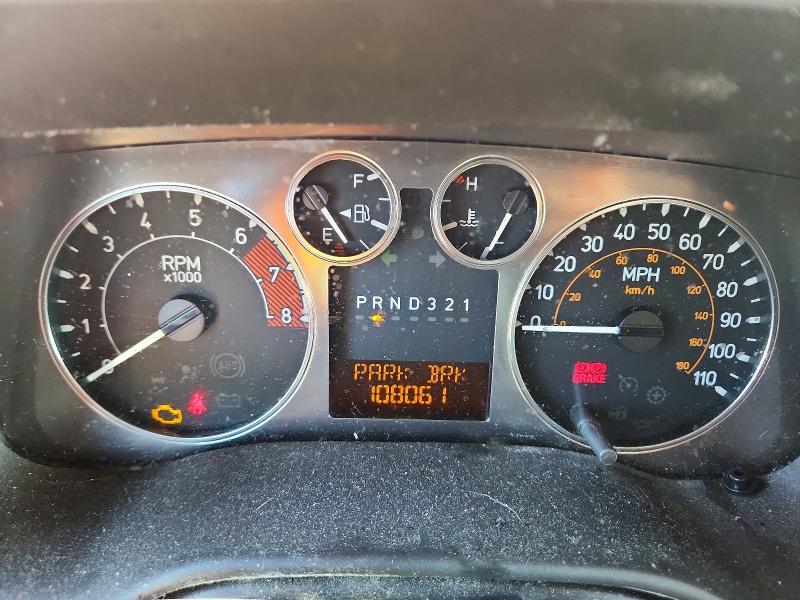Photo 9 from auction – 2009 HUMMER H3 with VIN 5GTEN13E298159467