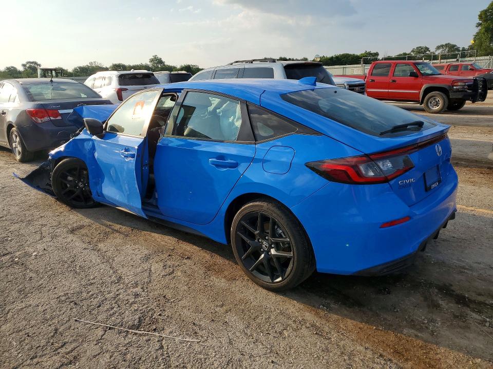 Photo 2 from auction – 2025 HONDA CIVIC with VIN 19XFL4H83SE013130