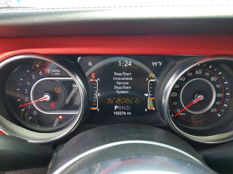 Photo 9 from auction – 2020 JEEP WRANGLER UNLIMITED with VIN 1C4HJXFG9LW140742