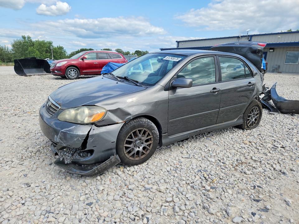 TOYOTA COROLLA 2008 with VIN 2T1BR32E18C910721 - Photo from auction