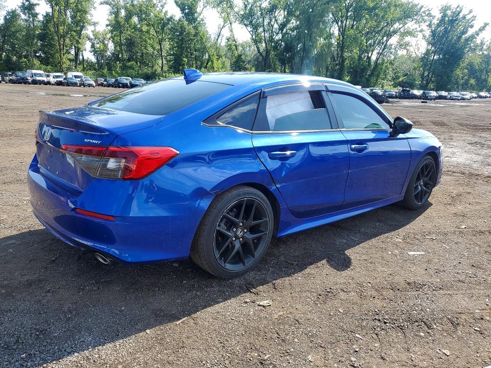 Photo 3 from auction – 2022 HONDA CIVIC with VIN 2HGFE2F56NH577632