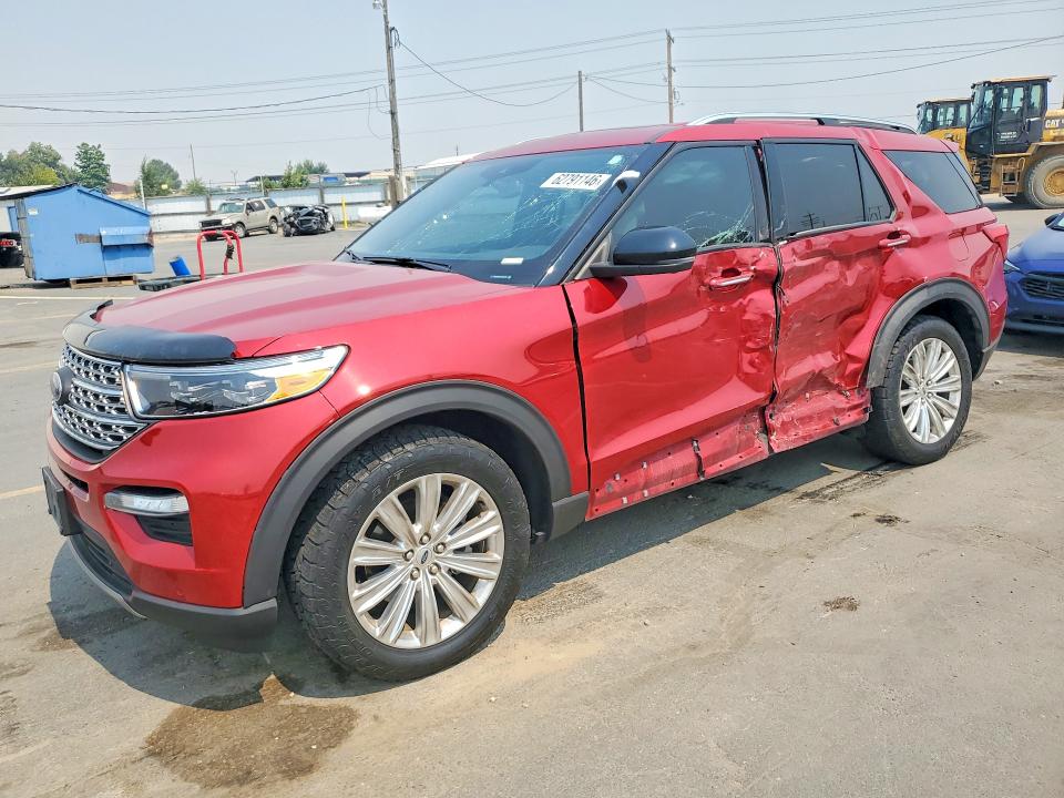 FORD EXPLORER 2020 with VIN 1FMSK8FH7LGB64108 - Photo from auction