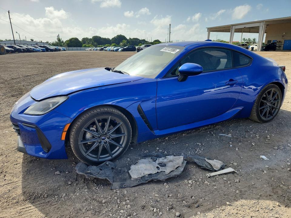 SUBARU BRZ 2024 with VIN JF1ZDBE19R9702373 - Photo from auction