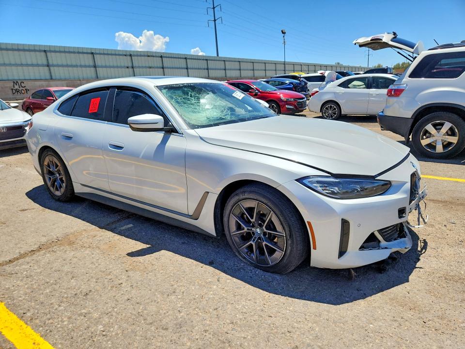 Photo 4 from auction – 2022 BMW I4 with VIN WBY73AW00NFM75833