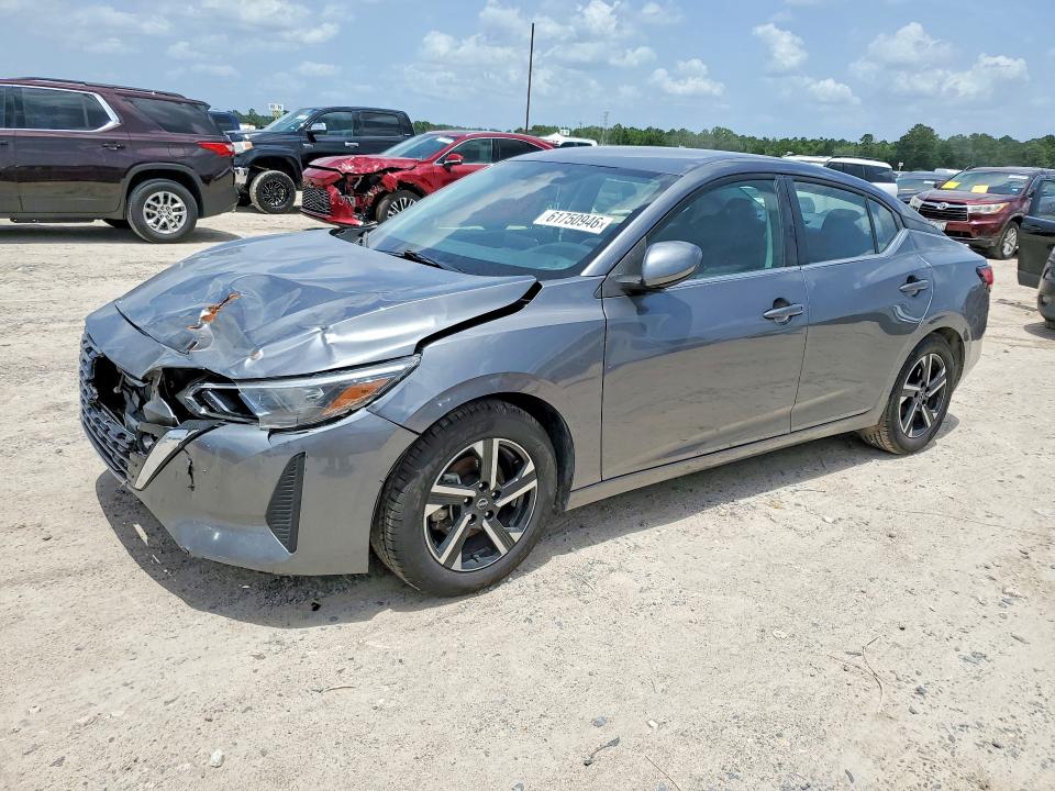 NISSAN SENTRA 2024 with VIN 3N1AB8CV3RY264906 - Photo from auction