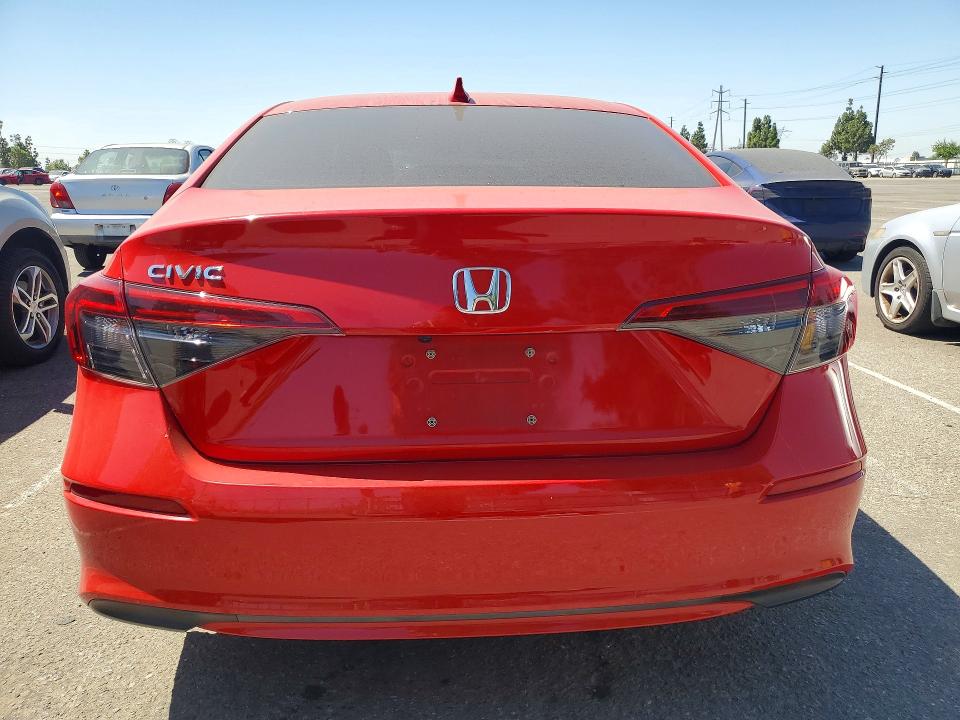 Photo 6 from auction – 2022 HONDA CIVIC with VIN 2HGFE2F27NH558688