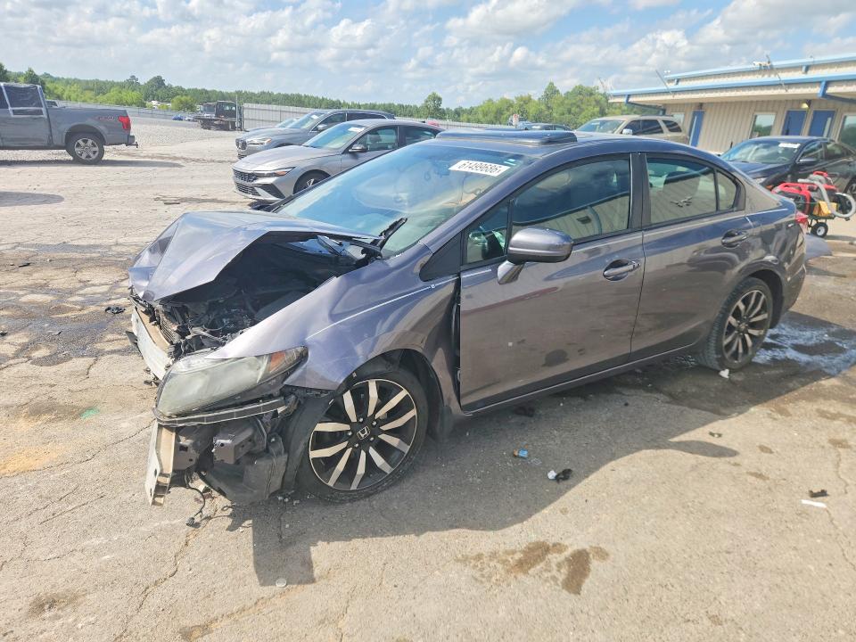 HONDA CIVIC 2014 with VIN 19XFB2F9XEE002164 - Photo from auction