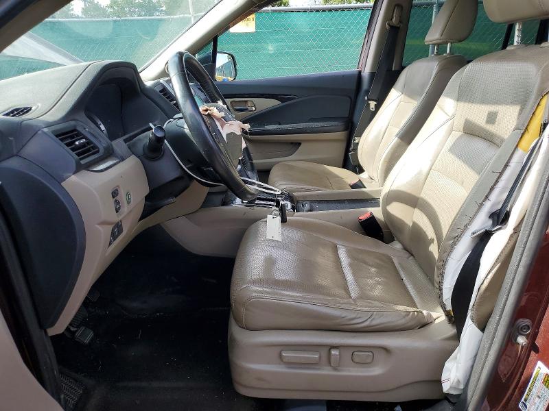 Photo 7 from auction – 2017 HONDA RIDGELINE with VIN 5FPYK3F7XHB012308