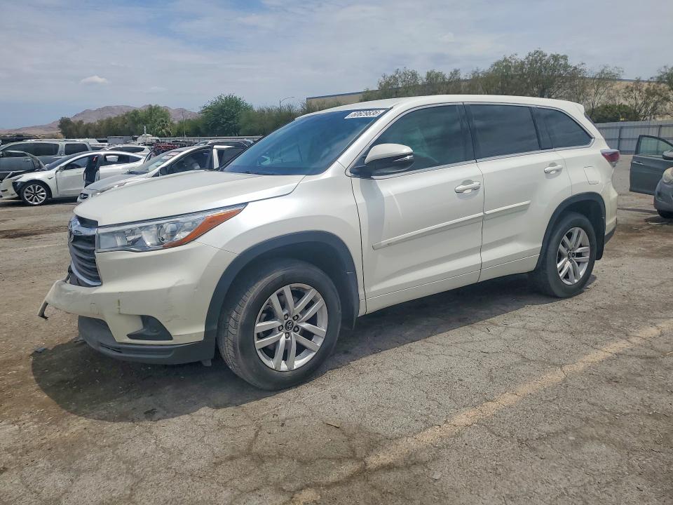 TOYOTA HIGHLANDER 2016 with VIN 5TDZKRFH6GS174049 - Photo from auction