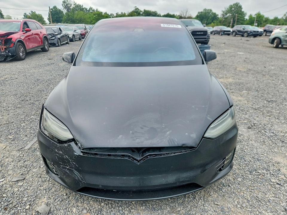 Photo 5 from auction – 2020 TESLA MODEL X with VIN 5YJXCDE24LF298677