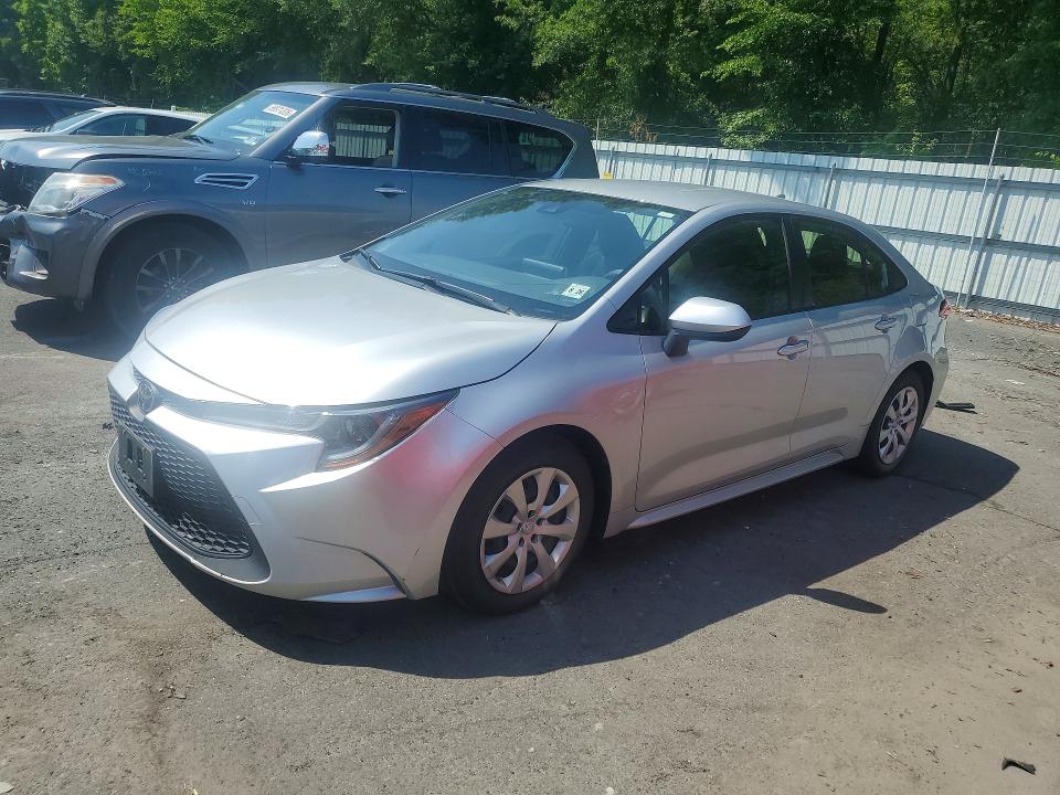 TOYOTA COROLLA 2021 with VIN JTDEPMAE8MJ145953 - Photo from auction