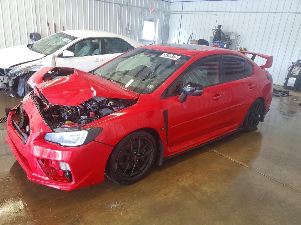 SUBARU WRX 2015 with VIN JF1VA2S67F9827388 - Photo from auction