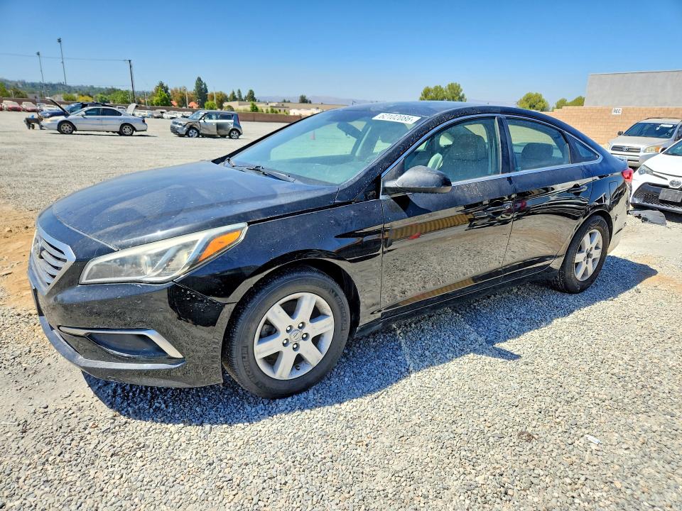 HYUNDAI SONATA 2017 with VIN 5NPE24AF3HH583737 - Photo from auction