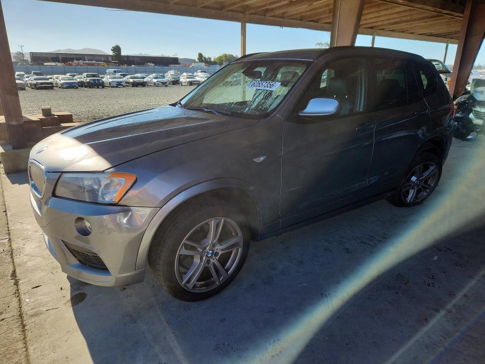 BMW X3 2013 with VIN 5UXWX7C54DL978025 - Photo from auction
