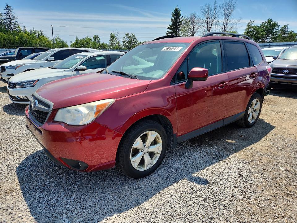 SUBARU FORESTER 2014 with VIN JF2SJCBC2EH540149 - Photo from auction