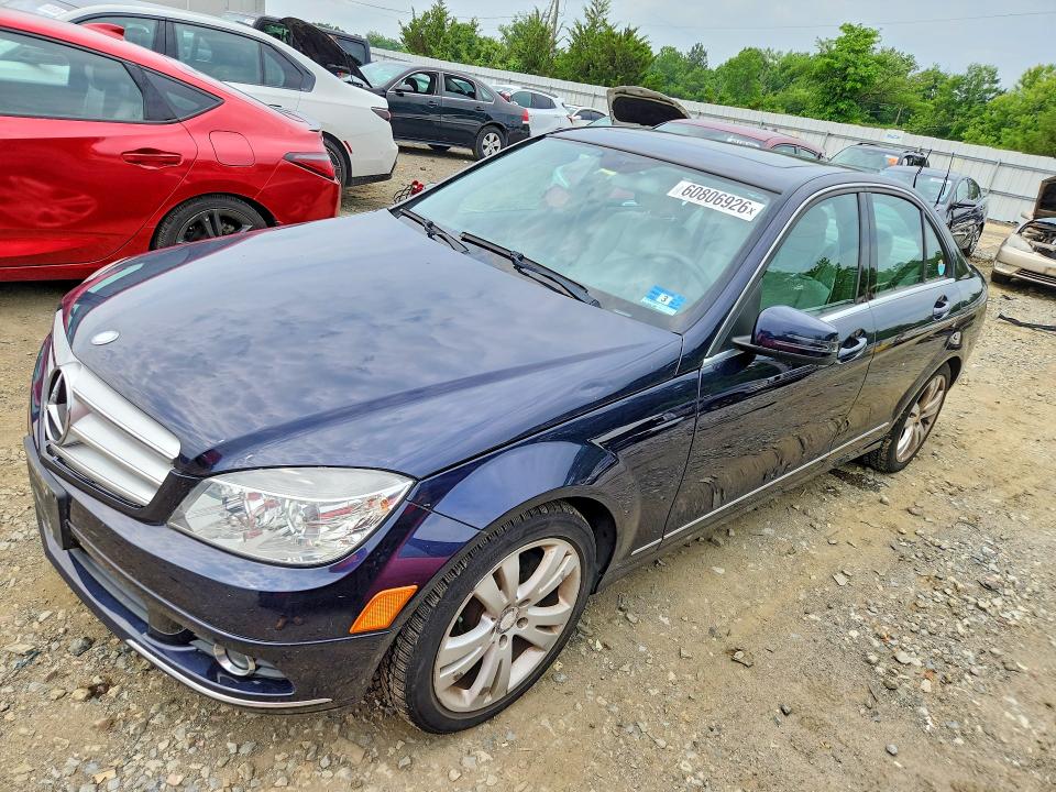 MERCEDES-BENZ C 2010 with VIN WDDGF8BB4AF403770 - Photo from auction