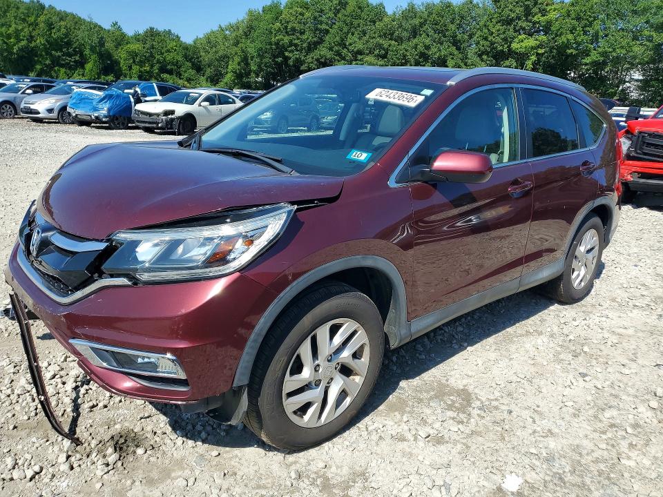 HONDA CR-V 2015 with VIN 2HKRM4H70FH616636 - Photo from auction