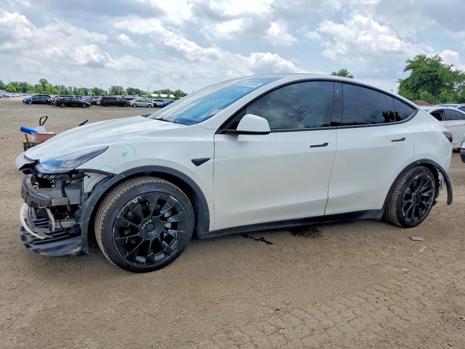 TESLA MODEL Y 2021 with VIN 5YJYGDED3MF114146 - Photo from auction