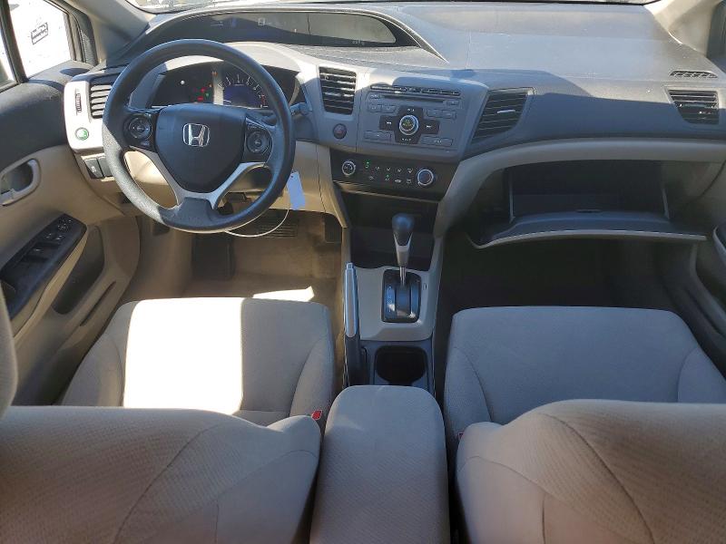 Photo 8 from auction – 2012 HONDA CIVIC with VIN 19XFB2F58CE372944
