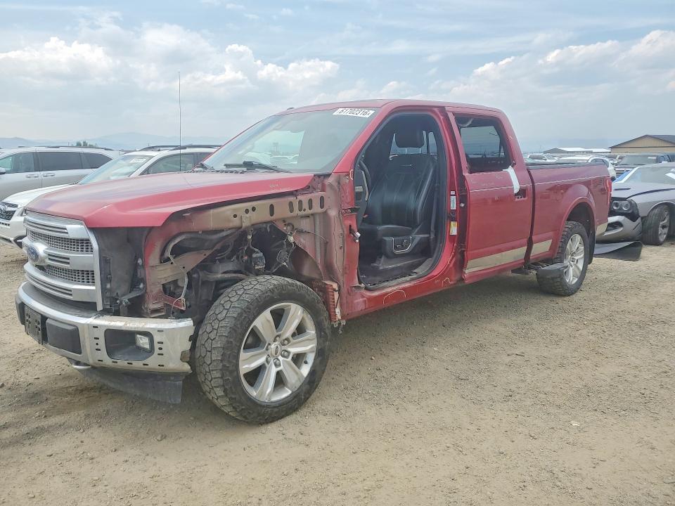 FORD F150 2017 z numerem VIN 1FTFW1EG7HFB66822 - Zdjęcie z aukcji