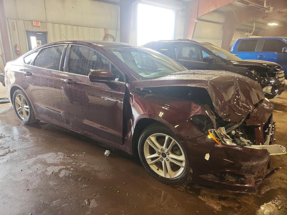 Photo 4 from auction – 2018 FORD FUSION with VIN 3FA6P0HDXJR216555