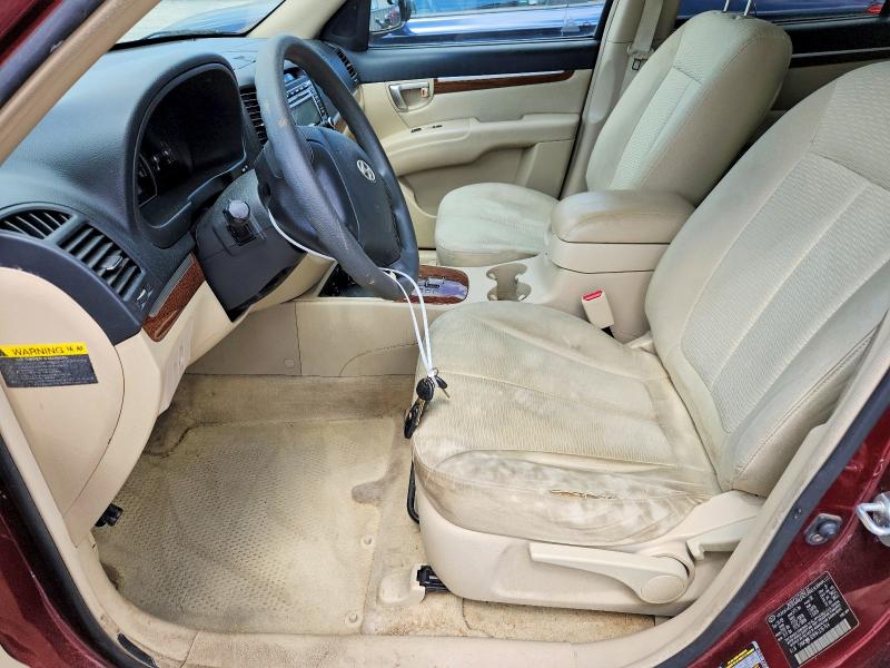 Photo 7 from auction – 2009 HYUNDAI SANTA FE with VIN 5NMSG13D89H326764