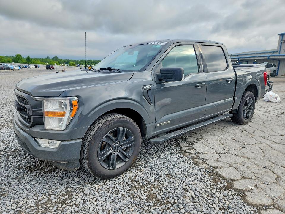 FORD F150 2021 with VIN 1FTFW1CD4MFD03489 - Photo from auction