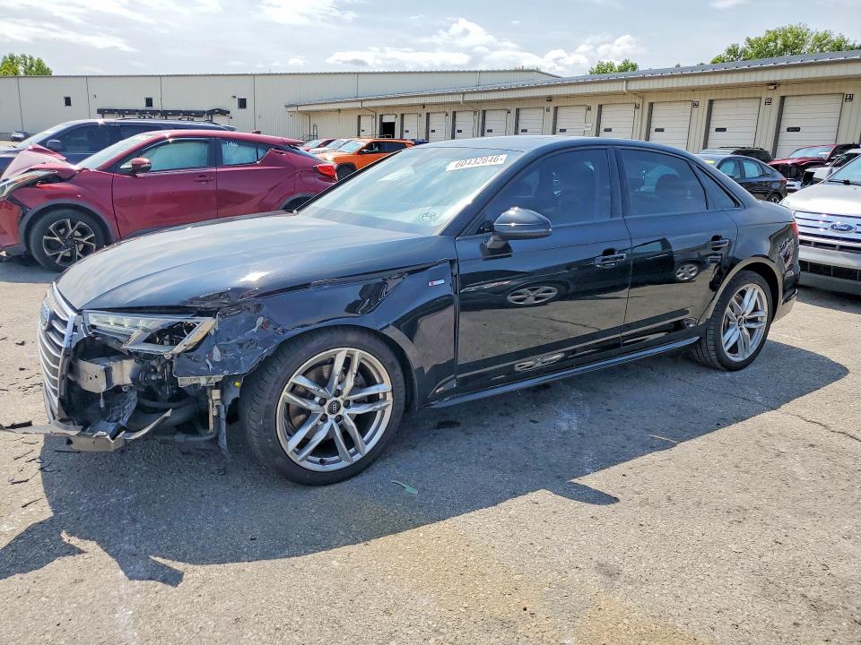 AUDI A4 2017 with VIN WAUKMAF45HN048733 - Photo from auction