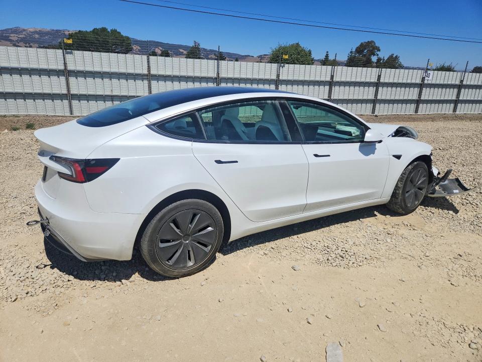 Photo 3 from auction – 2026 TESLA MODEL 3 with VIN 5YJ3E1EA9TF146005