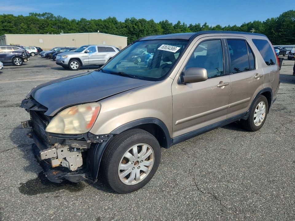 HONDA CR-V 2006 с VIN SHSRD789X6U442407 - Снимка от търг