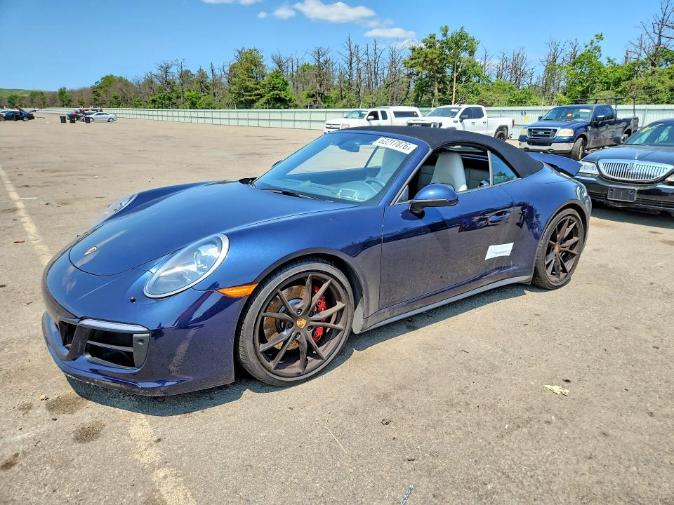 PORSCHE 911 2018 with VIN WP0CB2A97JS147728 - Photo from auction