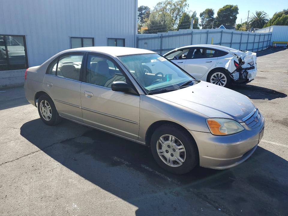 Photo 4 from auction – 2002 HONDA CIVIC with VIN 1HGES16562L003416