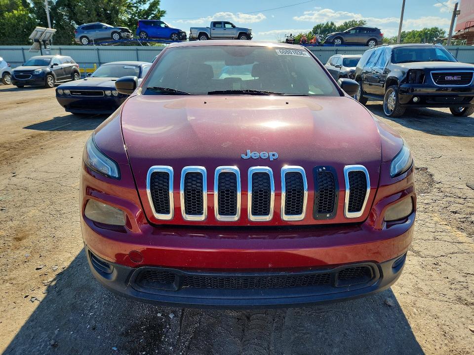 Photo 5 from auction – 2015 JEEP CHEROKEE with VIN 1C4PJLAB1FW732639